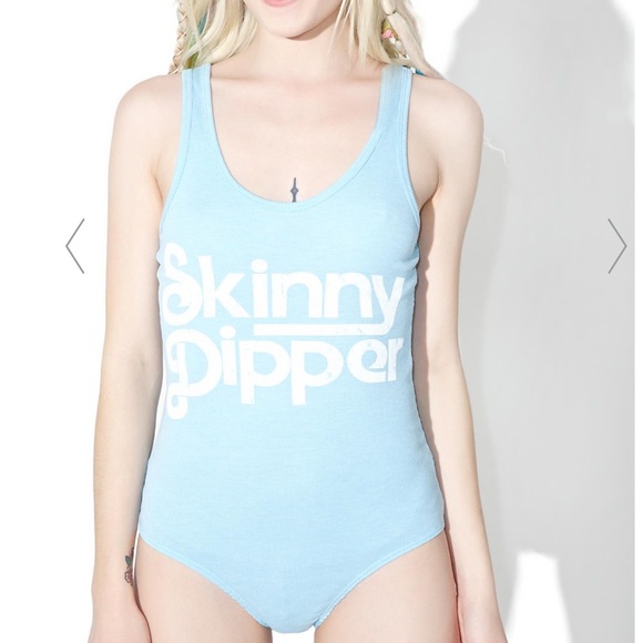 Wildfox “Skinny Dipper” Coco Bodysuit - Picture 3 of 10